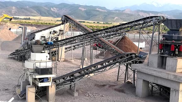 300-400T/H Basalt Crushing Plant