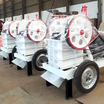 Small Mobile Diesel Jaw Crusher