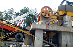 170tph Andesite crushing plant in Indonesia