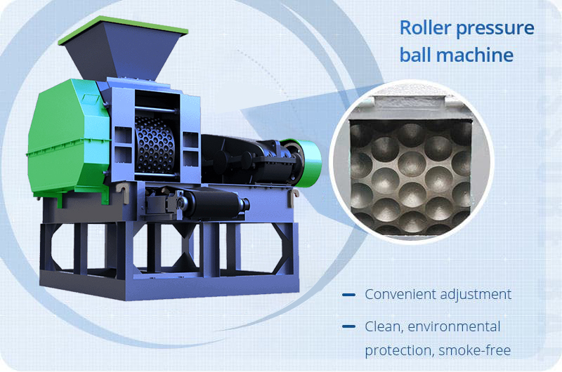 BBQ Charcoal Roller Press Briquette Machine